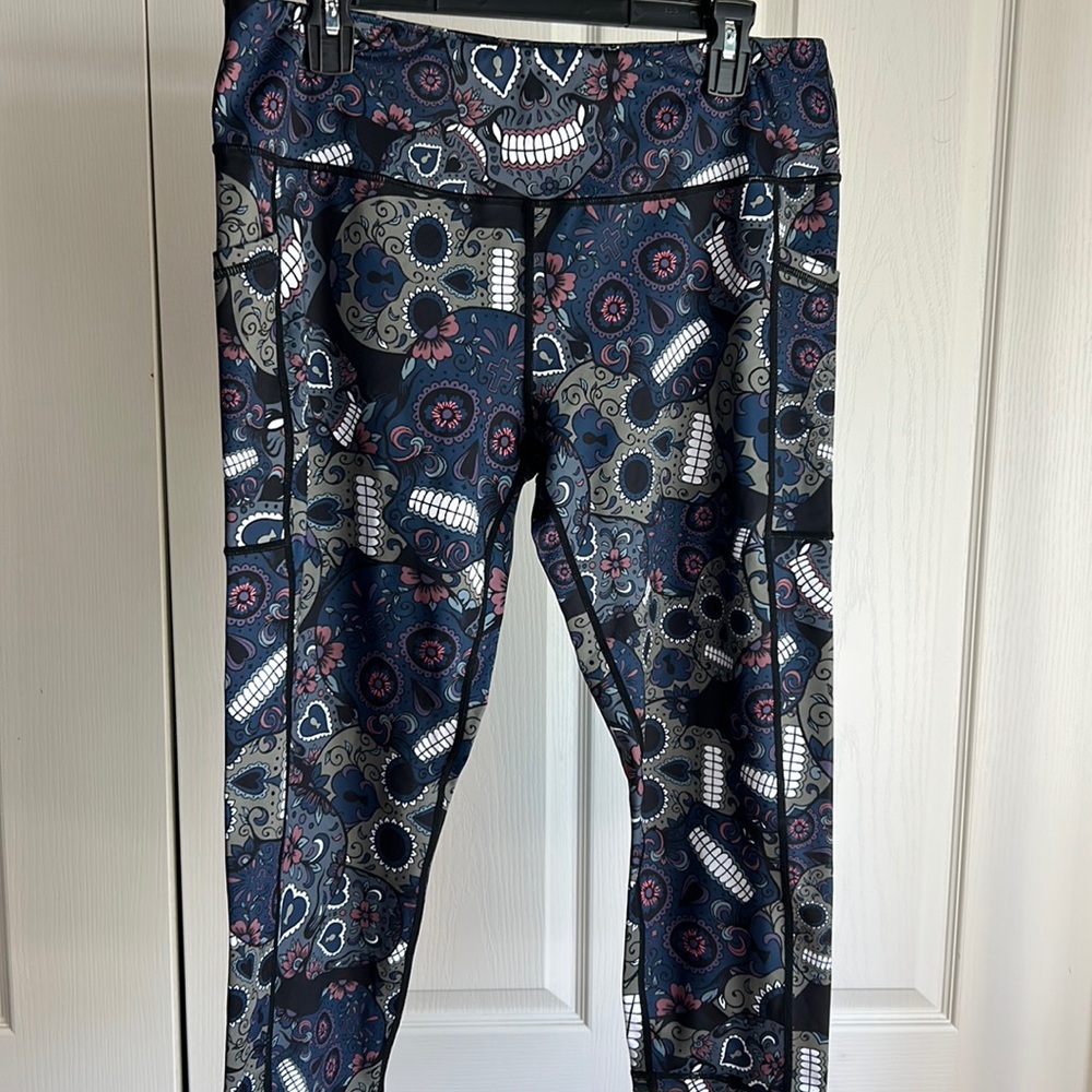 Constantly Varied Gear skull capris. Never worn.